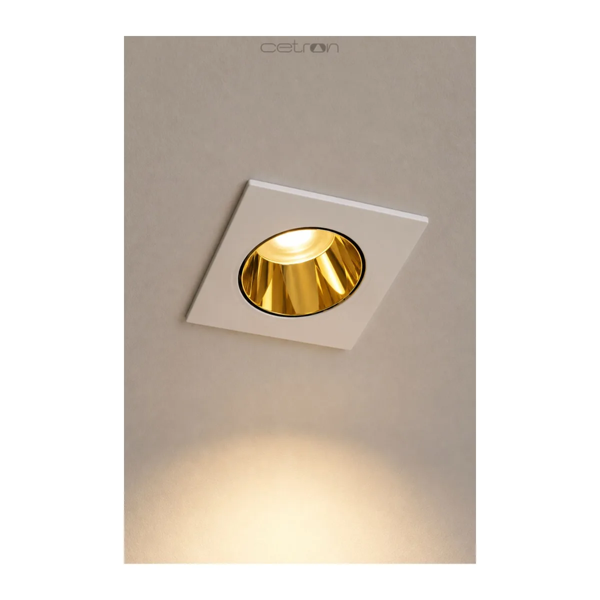 Gold Reflektör GU10 Tekli Spot Kasa Beyaz - Görsel 2