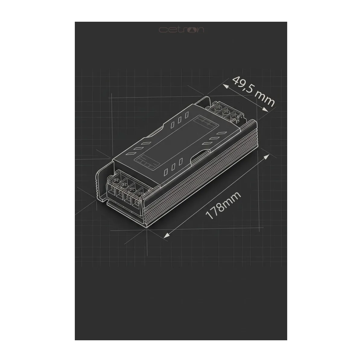 12V 15 Amper LED Trafo 5 Adet - Görsel 2