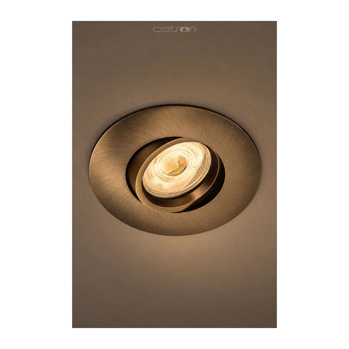 Antik Bronz Alüminyum Spot GU10