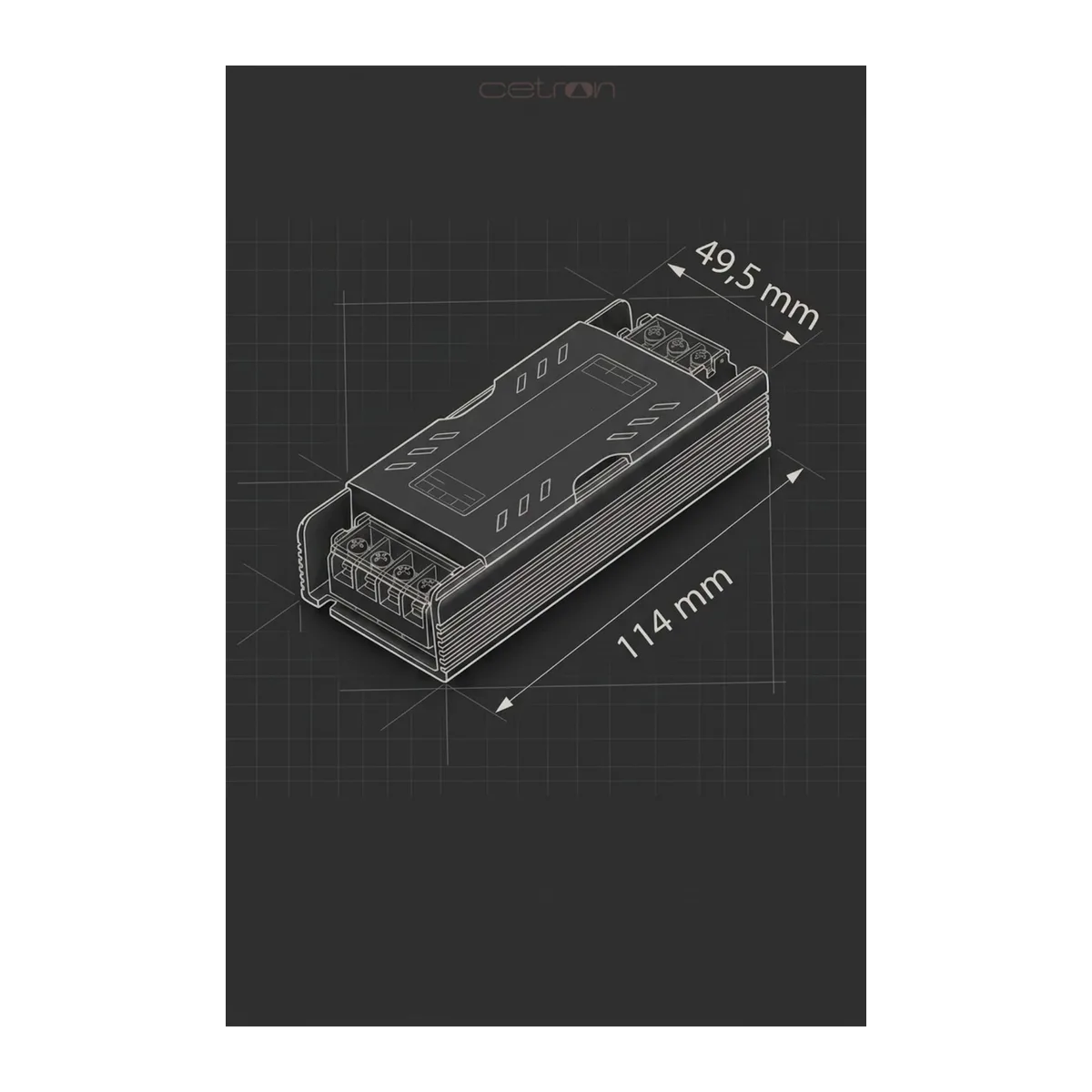 12V 5 Amper LED Trafo 5 Adet - Görsel 2