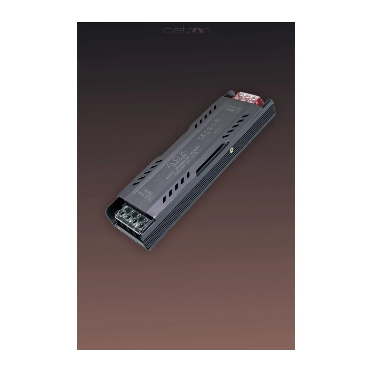 12V 16,5 Amper LED Trafo | ACK | Cetron Light