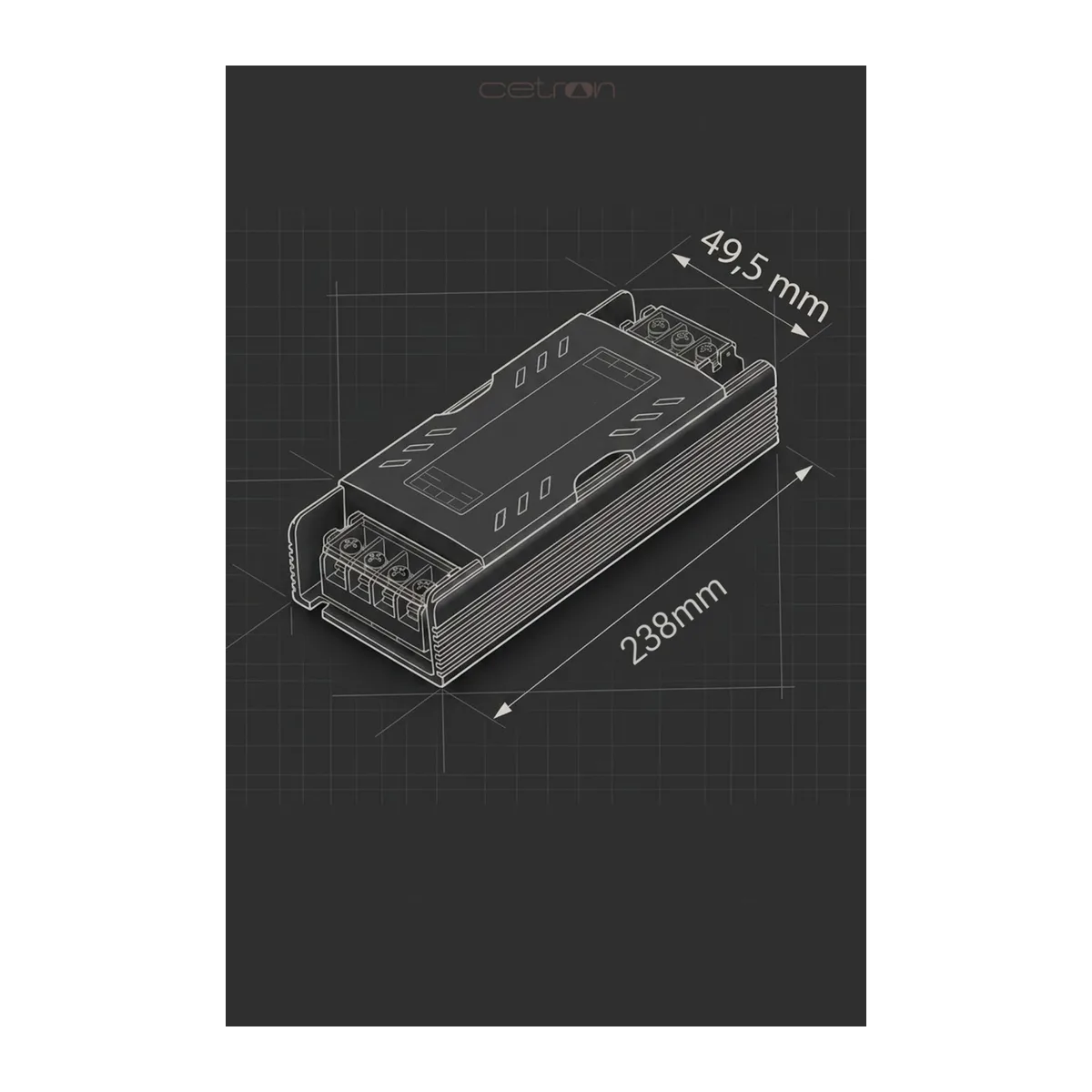 12V 30 Amper LED Trafo - Görsel 2