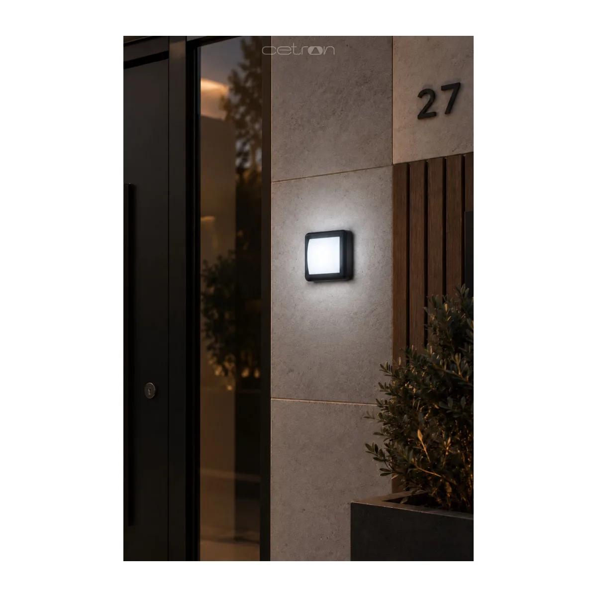 4W Led Duvar Apliği Beyaz 6500K