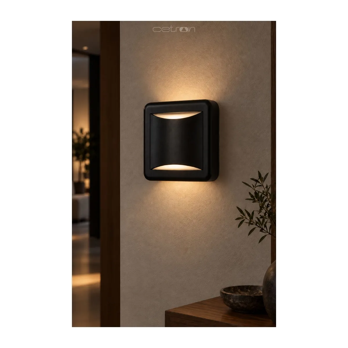 4W LED Duvar Apliği 3000K Günışığı